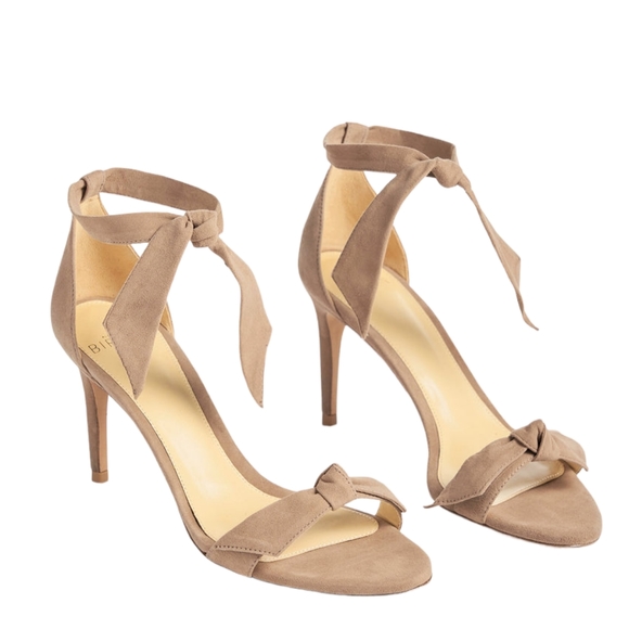 Alexandre Birman Shoes - Alexandre Birman Clarita 75 Suede Cameo